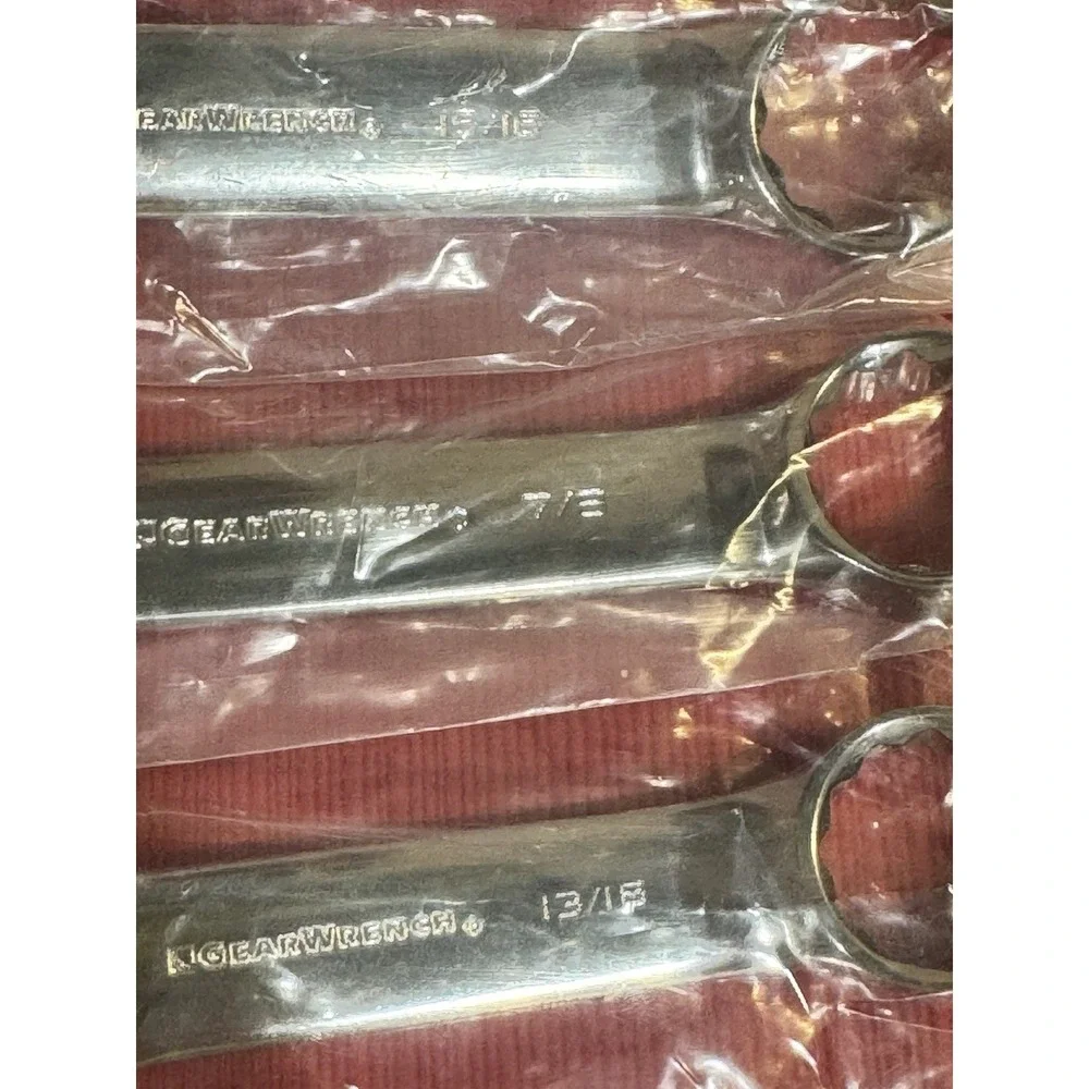 GearWrench 81905 10 Pc SAE Stubby Fixed Combination Wrench Set NEW In Sealed Pkg
